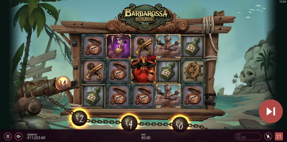 Barbarossa DoubleMax Slot